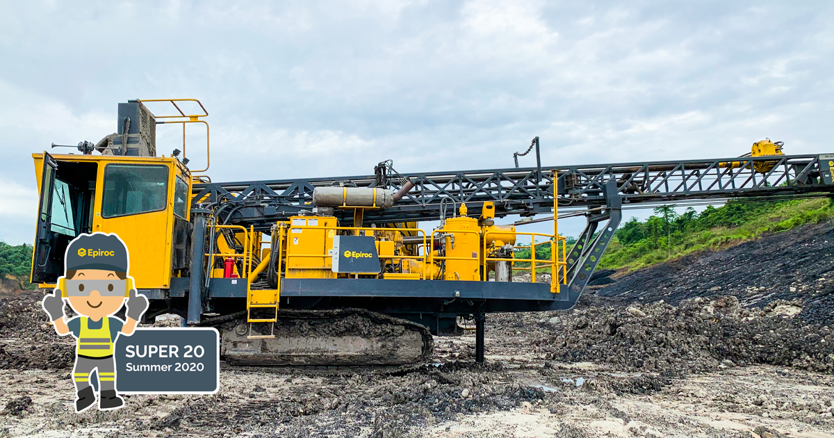 #epirocs20s2020 DM 30 II Single Pass Rotary blasthole